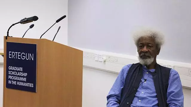 ertegun seminar humanities - wole soyinka