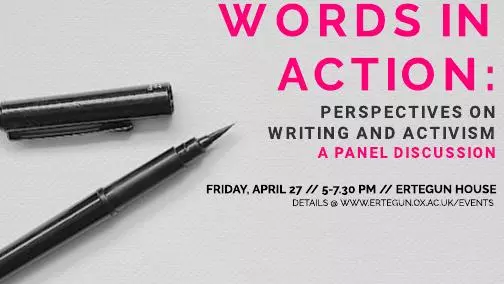 words in action poster